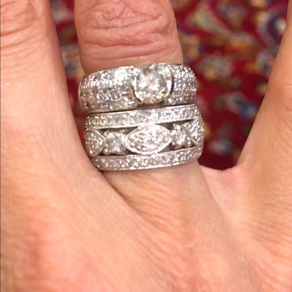 Sold!! Stunning g diamond ring! Over 1.5 Ct diamond in 14k gold - Picture 2 of 15